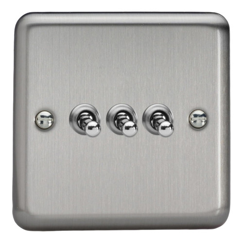 Triple toggle light switch - triple,