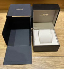 Genuine Original Current Rado Swiss Presentation Watch Box Case Complete Set