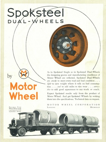1929 motor wheel - motor,