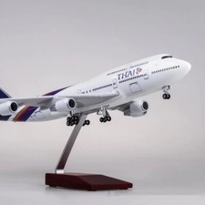 Extra Large Thai Airways Boeing 747 Aircraft Model Plane Toy Gift - 1/150 Scale
