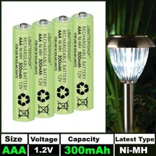 AAA 300mAh 1.2v NiMH