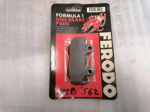 Brake pads ferodo fbd 382 - brake,