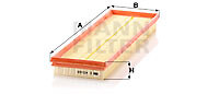 Mann filter 102 air - mann-filter, c