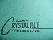 Loose Leaf Files. Document Files. Twinlock Crystalfile Original Files. 10 for £5