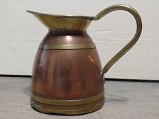 Copper with Brass Jug / Made