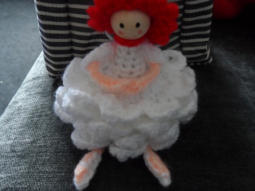 Hand crochet doll - doll,