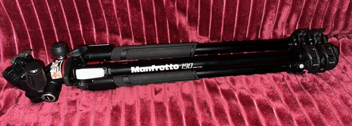 Manfrotto 190 black - tripod, &