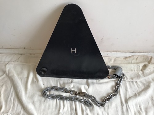 Heavy duty car wheel clamp - duty,