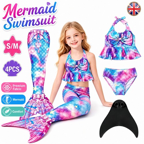 Girls mermaid tail - girls, swimming