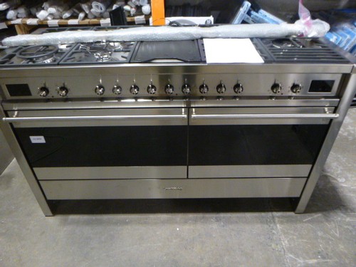 Smeg range cooker stainless - range,