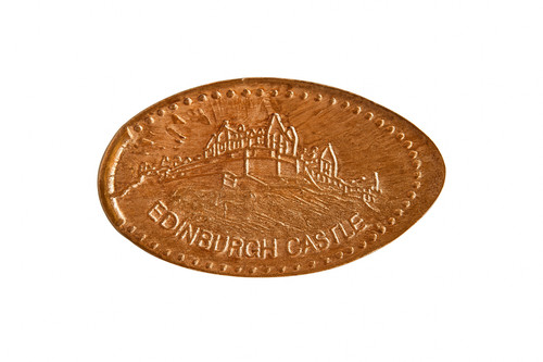 Genuine pressed penny of - penny,