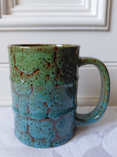 Coffee beer tankard - tankard, ceramic