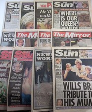 Newspapers from The Death Of Princess Diana 1997