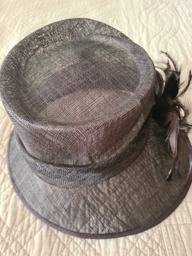 Brown ladies classic millenery - brown,