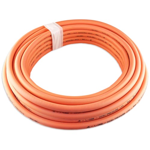 Orange gas connecting hose - orange, 12