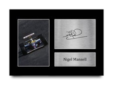 Nigel Mansell Formula 1 Gift