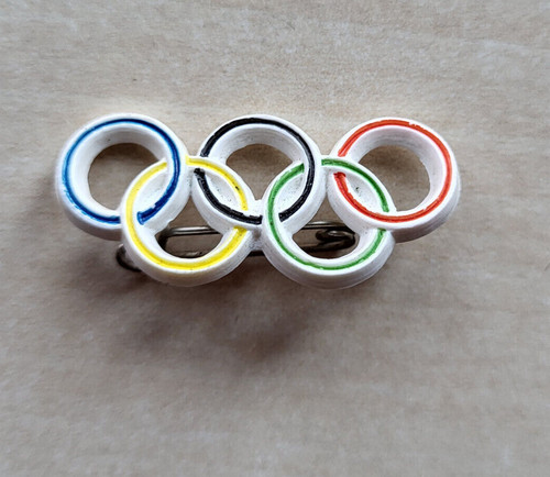 Vintage olympic games rings - games,