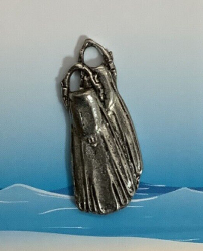 Scuba diving fins silver - scuba,
