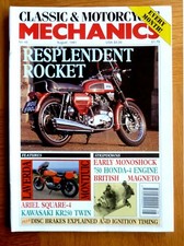 Classic Mechanics Magazine No 46 August 1991 Honda 750-4, Kawasaki KR250 Twin