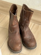 Red Wing Oiled Leather Pecos Boots - 8