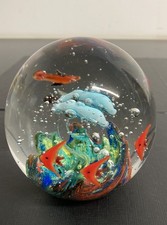 Large Vintage Art Glass Fish
