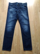 DIESEL BUSTER REGULAR SLIM TAPERED STRETCH FIT JEANS W33 L30
