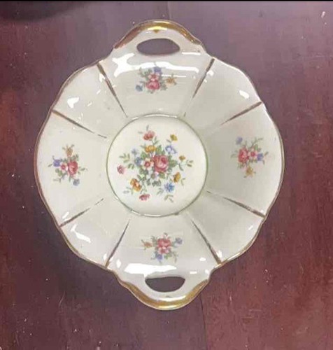 Scalloped bavarian porcelain - bavarian,