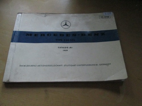 Mercedes 111 220 seb spare - mercedes, 111-220