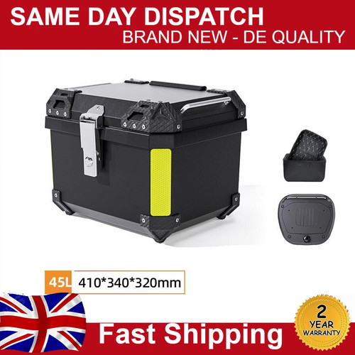 45l motorcycle rear top box - top,