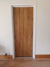 Victorian kitchen oak door 