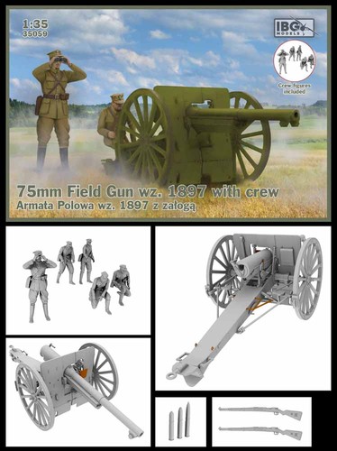 Ibg models 35059 75mm - models, field
