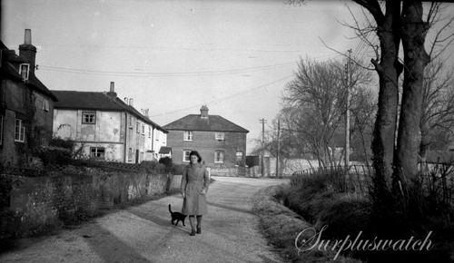 Old photo negative - b/w,