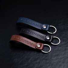 Toyota Leather Keyring Italian