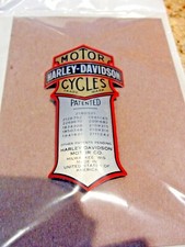 Harley Patented Curved Metal