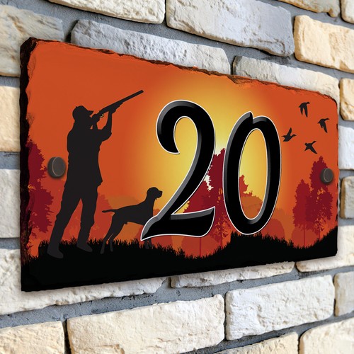 Hunting shoot house number - shoot,