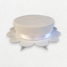 Single Tier Flower Shaped Table Cake Stands - Various Heights and Sizes