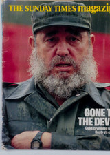 Fidel Castro MANDY RICE-DAVIES Alessi RAY CONNOLLY Rio SUNDAY TIMES magazine 90s