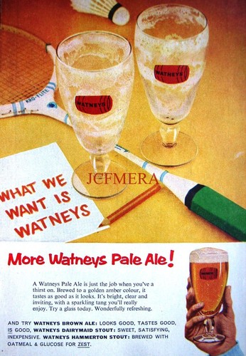 1950 60s watney pale - 1950/60s, ale'