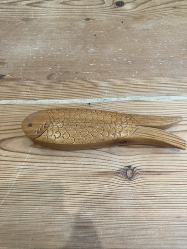 Vintage nut cracker fish - vintage,