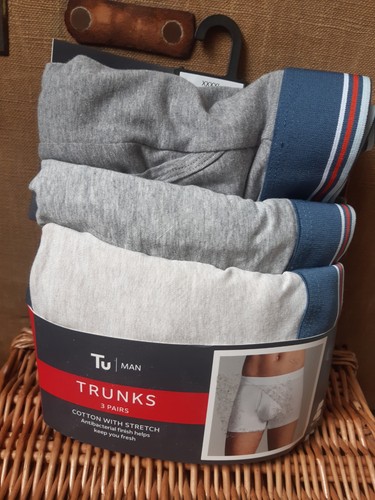 Cotton trunks pants - trunks, x3