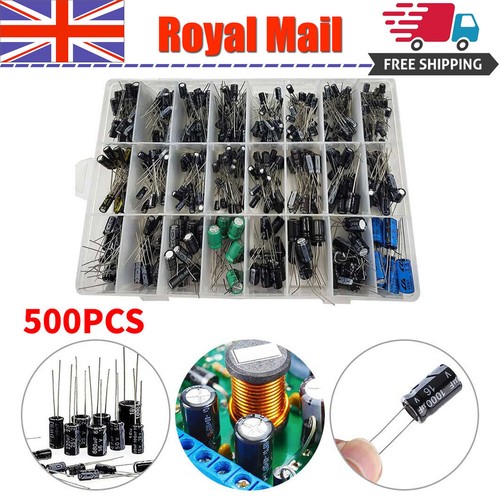500pcs electrolytic capacitor - electrolytic,