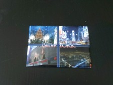 NEW YORK  - UNITED STATES  - FRIDGE MAGNET - -3" BY 2"