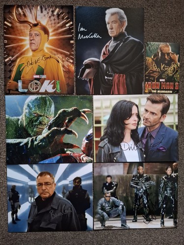 Marvel autograph bundle ian - marvel,
