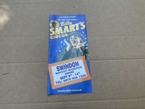 Billy smart circus - circus, flyer