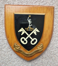 Wall plaque shield - 2nd