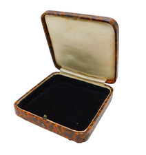 Edwardian Moroccan Tooled Leather Large Jewellery Box Antique c1910