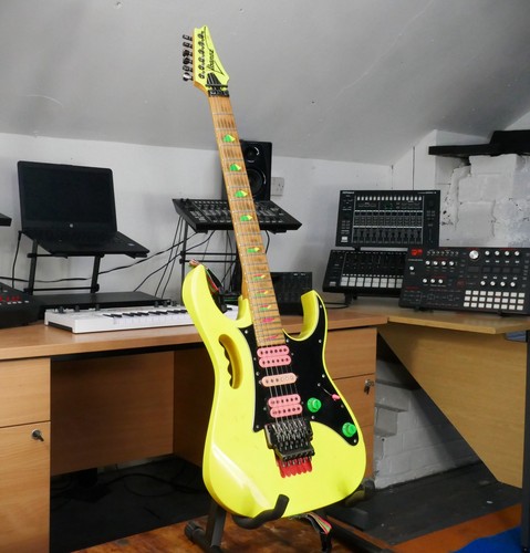 Ibanez jem777dy desert yellow - ibanez,