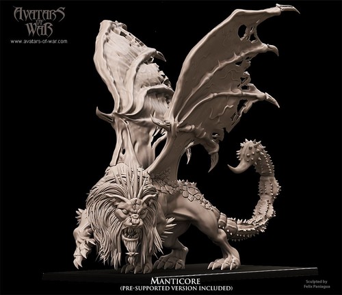 Manticore avatars war 32mm - avatars,