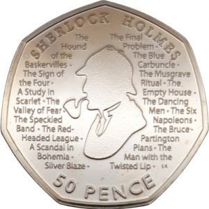 50p coin circulated - uk,