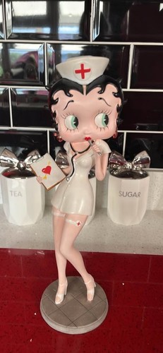Betty boop nurse figurine - betty,